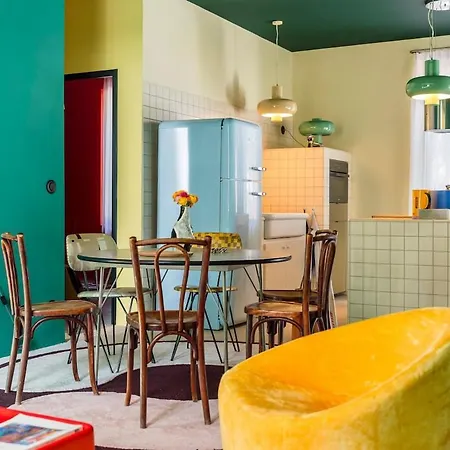 N 5 Maison Design, Jardin, Garage, Clim, à Pied Hébergement de vacances