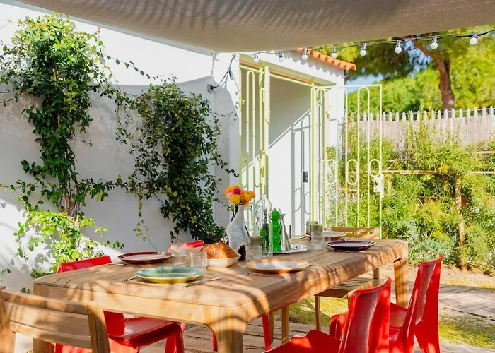 N 5 Maison Design, Jardin, Garage, Clim, à Pied Hébergement de vacances Hyères