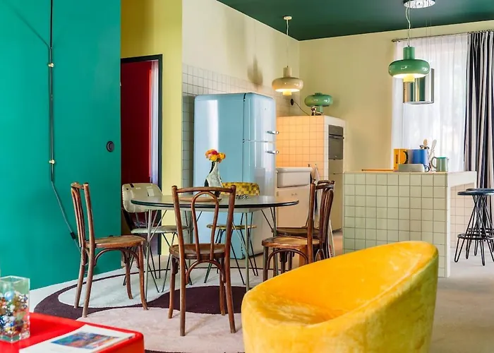 N 5 Maison Design, Jardin, Garage, Clim, à Pied Hébergement de vacances